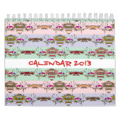 2013カレンダー – 生き物 カレンダー (カバー)