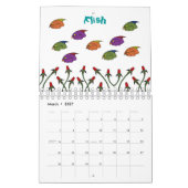 2013カレンダー – 生き物 カレンダー (3月 2027)