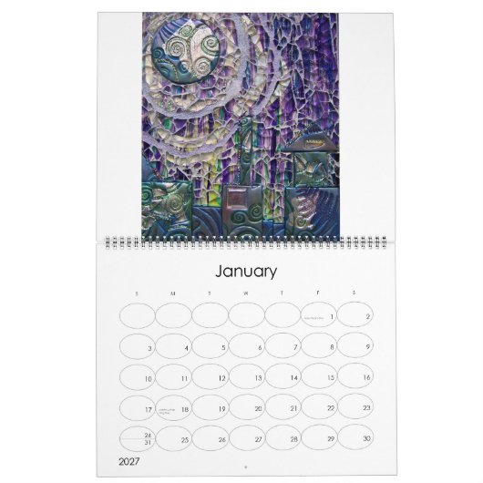 2013カレンダー – Susan Crocenzi カレンダー (1月 2027)