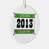 2013クロス・カントリーのオーナメント セラミックオーナメント (右)