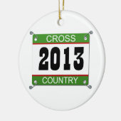2013クロス・カントリーのオーナメント セラミックオーナメント (左)