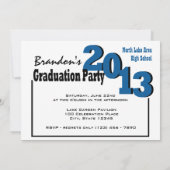 2013ブルーブロックグラッド写真 招待状 (裏面)