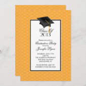 2013モダン年卒業パーティー招待状 招待状 (正面/裏面)