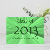 2013卒業発表 招待状 (スタンド正面)