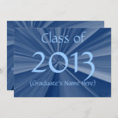 2013卒業発表 招待状 (正面/裏面)