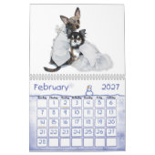 2013執拗なチワワの無秩序のカレンダー カレンダー (2月 2027)