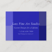 2013小型のカレンダーの名刺のテンプレート 名刺 (裏面)