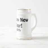 2013年おめでとう！ ビールジョッキ (正面右)