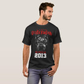 2013年からドーベルマンが好き Tシャツ (正面フル)
