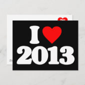2013年が大好き ポストカード (正面/裏面)