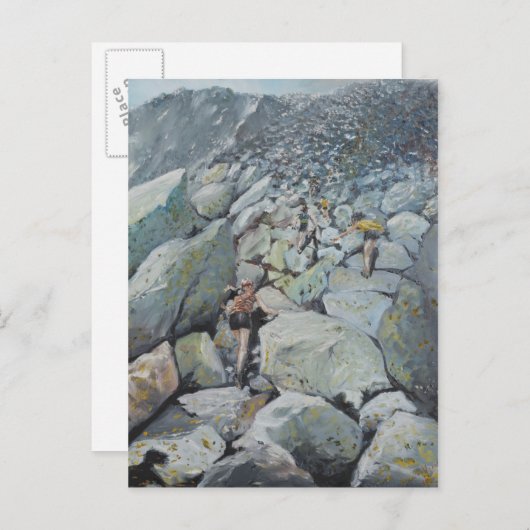 2013年のアップヒル ポストカード (正面/裏面)