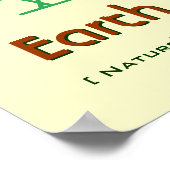 2013年のアースデイにポスターを呼ぶ姿 ポスター (角)