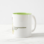 2013年のギターのデザインのマグ ツートーンマグカップ (正面右)