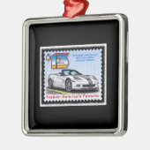 2013年のコルベット第60記念日のコンバーチブル メタルオーナメント (左)