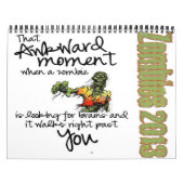 2013年のゾンビのカレンダー カレンダー (カバー)