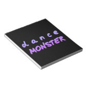 2013年のダンスモンスター ノートパッド (アングル)