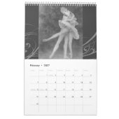 2013年のバレエの芸術のカレンダー カレンダー (2月 2027)