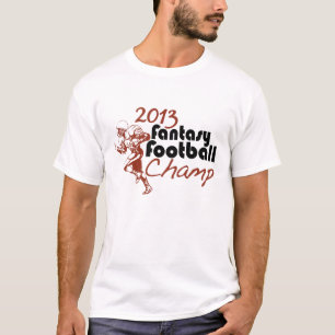 2013年のファンタジーのフットボールのチャンピオン Tシャツ