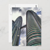 2013年のペトロナス・ツイン ポストカード (正面/裏面)