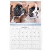 2013年のボクサーの子犬のカレンダー カレンダー (3月 2027)