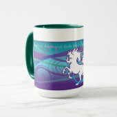 2013年のミンクのマグの感動的なユニコーン15ozのマグ マグカップ (正面左)