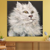 2013年のライオン猫 キャンバスプリント (インサイチュ (リビング))