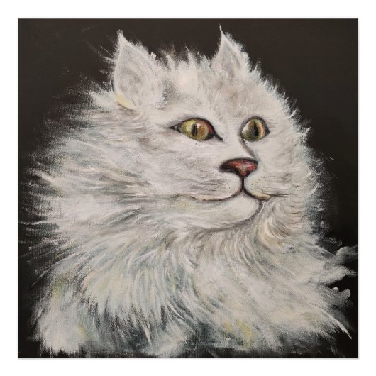 2013年のライオン猫 フォトプリント            (正面)