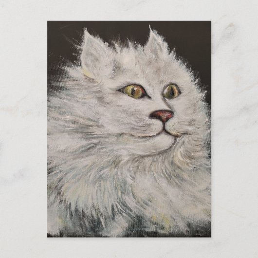 2013年のライオン猫 ポストカード (正面)