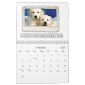 2013年の写真犬のカレンダー カレンダー (2月 2027)