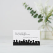 2013年の卒業によってカスタマイズ名刺 コーリングカード (スタンド正面)