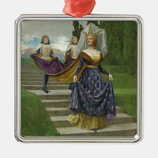2013年の大婦人（ジョン・コリアー） メタルオーナメント (正面)