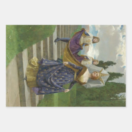 2013年の大婦人（ジョン・コリアー） ラッピングペーパーシート