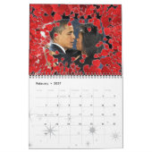 2013年の大統領のなカレンダー カレンダー (2月 2027)