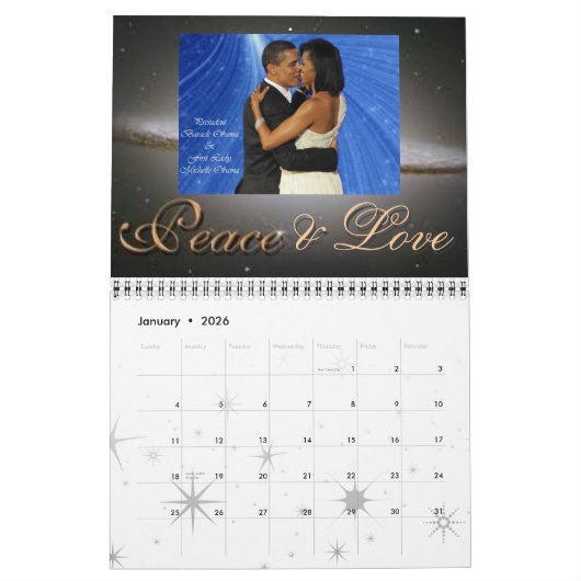 2013年の大統領のなカレンダー カレンダー (1月 2026)