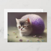 2013年の子猫の茂み ポストカード (正面/裏面)