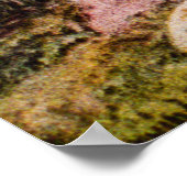 2013年の小さな老人の壁画ヴィンテージ ポスター (角)