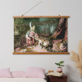 2013年の小さな老人の壁画ヴィンテージ 吊り下げ型タペストリー (寝室)