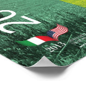 2013年の文化のイタリアン年イタリア旅行ポスター ポスター (角)