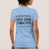 2013年の泥の操業 Tシャツ (裏面)