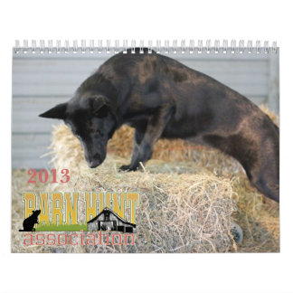 2013年の納屋の狩りのAssocのカレンダー カレンダー