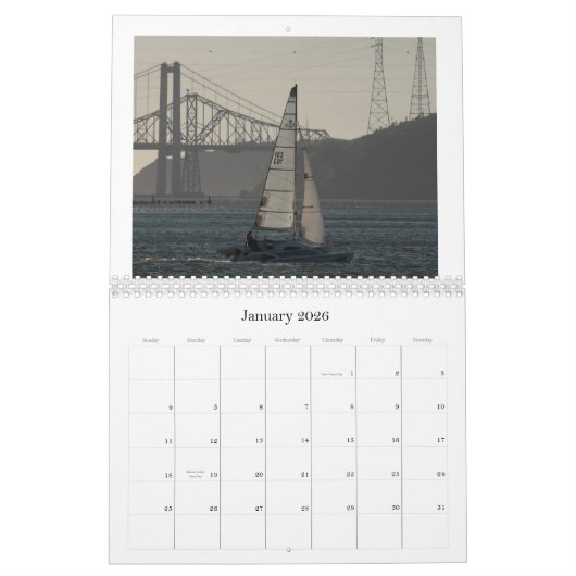 2013年の航海 カレンダー (1月 2026)