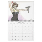 2013年の芸術のカレンダー カレンダー (3月 2027)