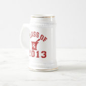 2013年の薬剤師のクラス ビールジョッキ (正面左)