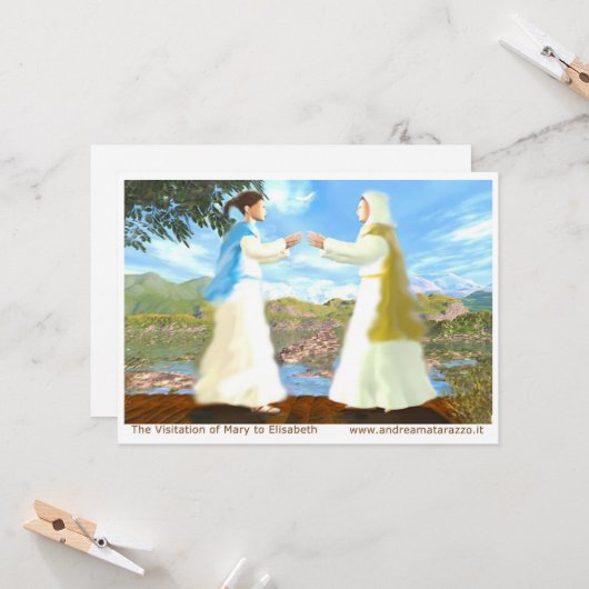 2013年の訪問 カード (正面/裏面インサイチュ)