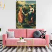 2013年の訪問 キャンバスプリント (インサイチュ (リビング))