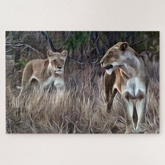 2013年の雌 ジグソーパズル (横)