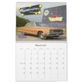 2013年のC体のMoparのカレンダー カレンダー (3月 2027)