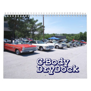 2013年のC体のMoparのカレンダー カレンダー