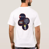 2013年のSkepticampシドニーのTシャツ Tシャツ (裏面)