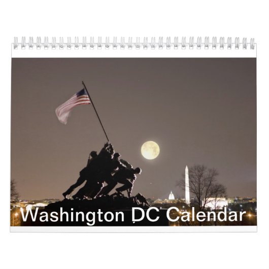 2013年のWashington D.C.のカレンダー カレンダー (カバー)